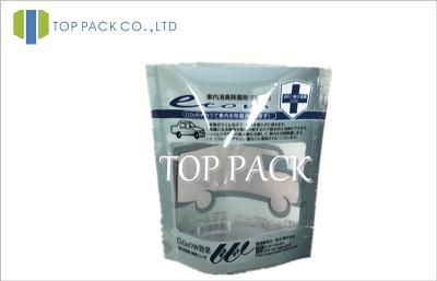 China Printed Plastic Clear Food Packaging Bags , Cookies / Snack Stand Up Resealable Pouches for sale