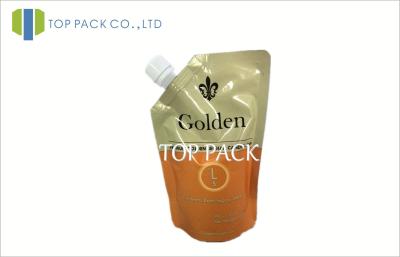 China Aluminum Foil Stand Up Spout Pouch / Fruit Juice Pouches 500ml / 250ml Customized for sale