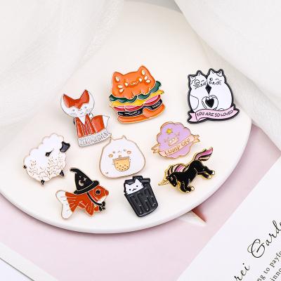 China 2021 China new hot metal amazon pins crafts with sofe anime enamel pins for sale