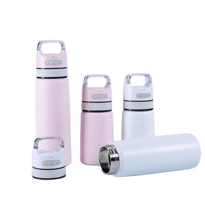 China Factory Wholesale PORTABLE Stainless Steel Business Mug Vacuum Thermos Coffee Mug With Speaker Music for sale