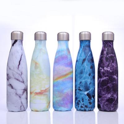 China HAODA Travel Water Bottle Stainless Steel Water Bottle Portable Leak-Proof Vacuum Insulated Cola Double Wall Shape Viable for sale