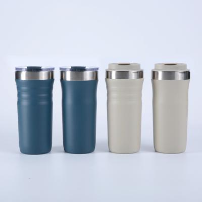 China HAODA Stainless Steel Double Wall Travel Mug and PORTABLE Vacuum Insulated Tumbler for Hot and Cold Drinks for sale