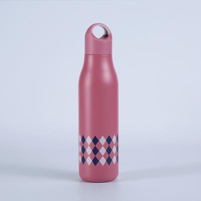 China HAODA PORTABLE high quality keep hot cold water bottle stainless steel hydro thermos vacuum flask with custom logo for sale