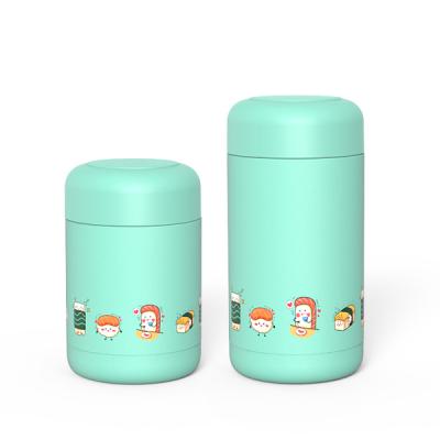 China PORTABLE Double Wall Vacuum Insulated Stainless Steel BPA Free Food Flask Thermos Lunch Food Jar for sale