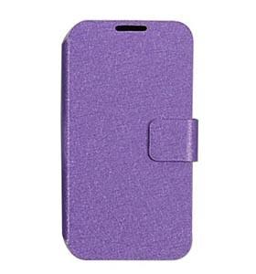 China Purple Protective leather Samsung Cell Phone Cases With Credit Card Holder for sale