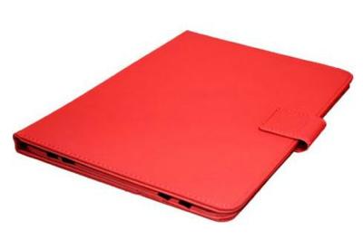 China Samsung Note 3 / Tab 3 Lite Genuine Leather Tablet Cases And Covers Red / Purple for sale