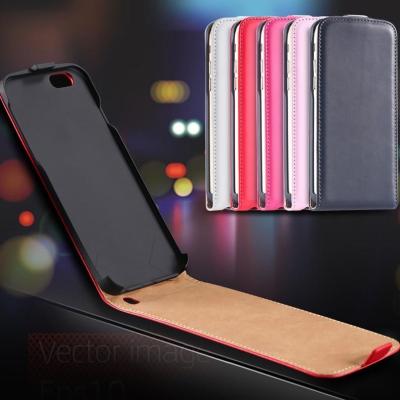 China Magnetic Smooth Genuine Leather Mobile Phone Cases And Covers For Iphone for sale