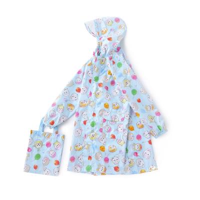 China 100% Polyester Raincoats Child Bachelorette Rainwear Children Printed Rain Coat Kids Rain Jacket Girl's Raincoat for sale