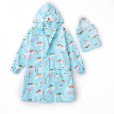 China Oxford One-Piece Raincoat Children's Style Dinosaur Single-Breast Raincoat Clothes Cartoon Plastic Raincoat For Children for sale