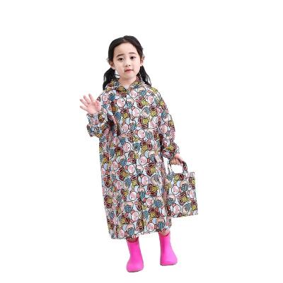 China Factory Customized Single Rainwear Child Raincoat Sleeve Rain Poncho Raincoat For Kids for sale