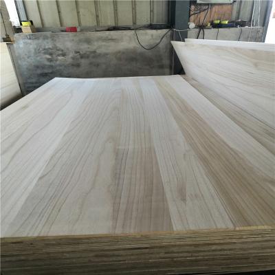 China Hot Sell Outdoor Paulownia Wood Furniture Panels Sanded Paulownia Board Manufacturer for sale