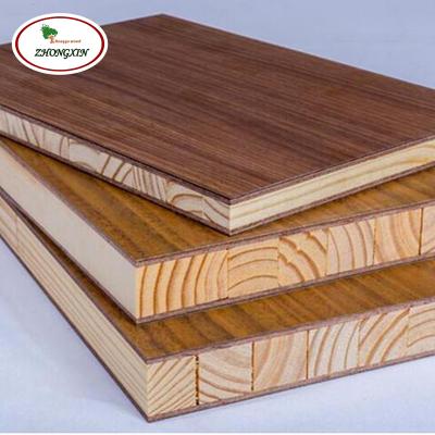 China China High Grade Contemporary Block Board 18mm Furniture Grade Block Board for sale