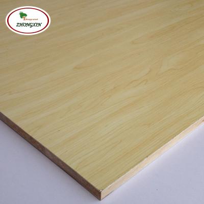 China Good quality 30mm contemporary Ash Veneer Commercial Melamine Mdf plywood faced block board price for sale