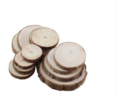 China Modern Wholesale Natural Paulownia Slices Large Wooden Slices for sale