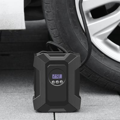 China Power Indicator Wireless Car Air Compressor Mini Pump 12V Electric Portable Compressor for sale