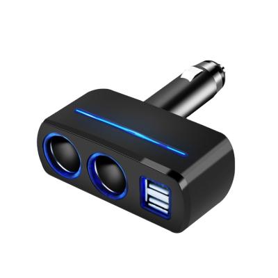 China ABS Selling Dual USB Car Charger USB-C In-Car Chargers New Car USB Charger for sale