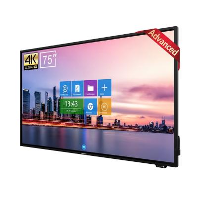 China Hot Sale Education.Training.Office Goodview 75 Inch 4k Multi Touch Digital Interactive Flat Panel Board Smart Panel China for sale