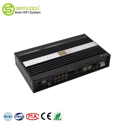 China Professional HD Media Player Sennuopu 1000W DSP Power Amplifier Processor Subwoofer Amplifier Car Audio for sale