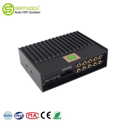 China SENNUOPU Aluminum Alloy Car DSP Amplifier 4 Channels Digital Signal Processor For Car Audio for sale