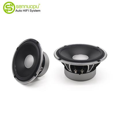 China Upgrade Audio Sennuopu SK-8 Hi-Fi Sound Car Door Speaker Tweeter 2 Inch Midrange Speaker 6.5 Inch Bass Woofer 3 Way Car Powered Speaker for sale