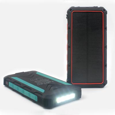 China Amazon OEM High Quality 20000mah Waterproof Wireless Solar Panel Charging Solar Power Bank For Mobile Phone With PSE Power Banks For All Phone for sale