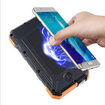 China Solarprous 30000mah Solar Power Bank Fast Power Bank Support Charging Power Bank With PD18W Pack Phone Charger Power Bank IP54 For Mobile Phones for sale