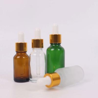 China 5Ml 10Ml 15Ml 20Ml 30Ml 50Ml 100Ml Clear Essential Oil Dropper Glass Cosmetic Bottle for sale