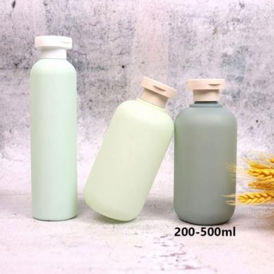 China 250ml 300ml HDPE Cosmetics Packing Bottles Detergent Skin Care Bottle Packaging Face Wash for sale