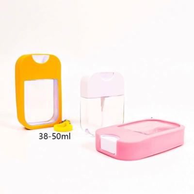 China Cosmetic Plastic Type 38Ml Card Spray Credit 45Ml Perfume Hand Sanitizersanitizer Bottle Set Spray Bottles With Logo for sale