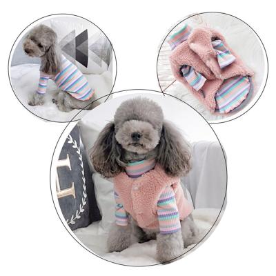 China Sustainable Spring Hot Sale Discount Disney Dog Clothes Wholesale Pink Puppy Clothes Vest Coats Winter Clothes For Dogs for sale