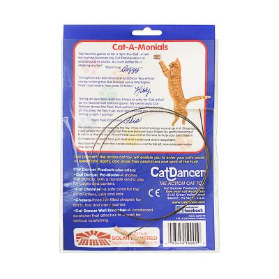 China Viable Spot Wholesale Trend Amazon Cat Interactive Flexible Toy For Pet Cat Dancing for sale