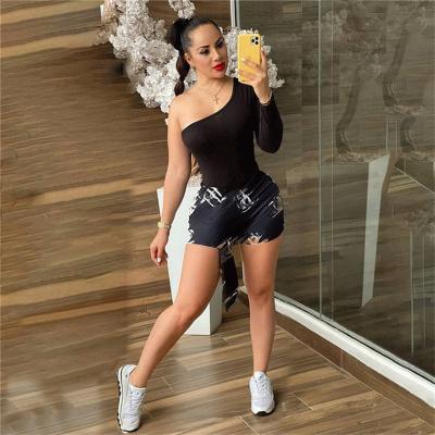 China 2020 New Breathable Stacked Two Piece Leggings Women Stacked Pants Two Piece Set Autumn Clothes Women's Stacked Jogger Two Piece Outfits for sale