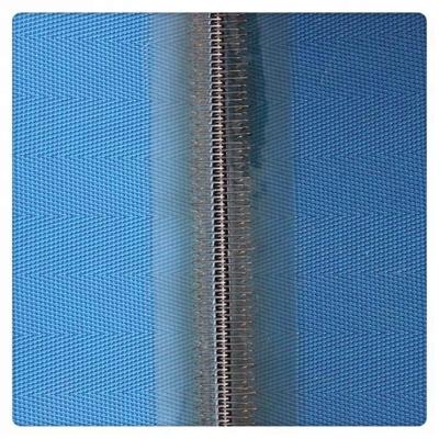 China Sewage Treatment Synthetic Woven Filter Cloth With Metal Clipper Seal for sale