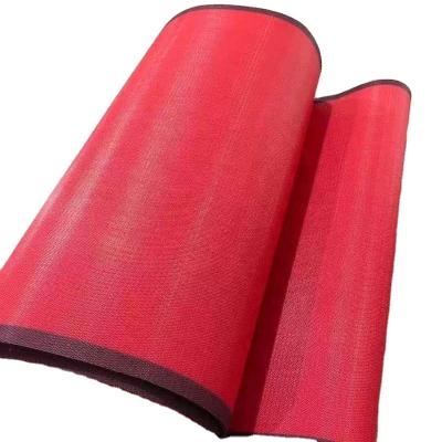 China 100% high quantity heat resistant polyester conveyor belt for spunbonded meltblown nonwoven fabric netting for sale