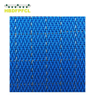 China Abrsion Resistance And SGS Certificate Antistatic Polyester / Plastic Woven Conveyor Belts For Plywood Board for sale