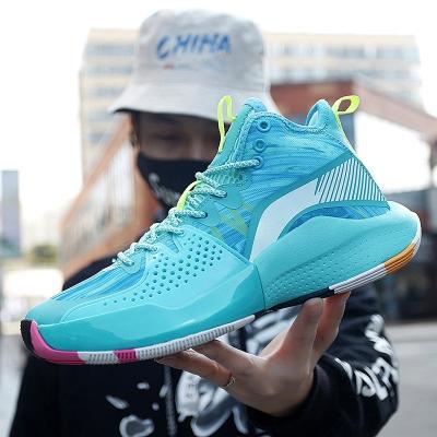 China 2022 New Sport Men's Basketball Shoes Durable Lightweight Breathable Shoes Non-slip Street Sneakers Men's Main Outdoor Wearable Basketball Sports Shoes for sale