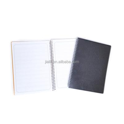 China Printed PP Blank Cover Spiral Notebook Spiral Notepad Music Notebook for sale