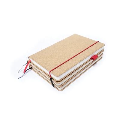 China Printed Natural Cork Sheet Cork Paper Cover Planner Journal Notebook for sale