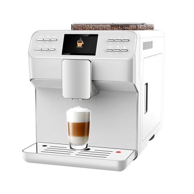 China Commercial Full Automatic Espresso Cappuccino Latte Coffee Machine Customized Fresh Coffee Maker Hotel Customized With Touch Screen for sale