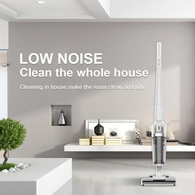 China Hot-selling cordless vacuum cleaner 2021 lithium battery pack run time portable dry cordless kruimelzuiger vacuum cleaner home draadloze for sale