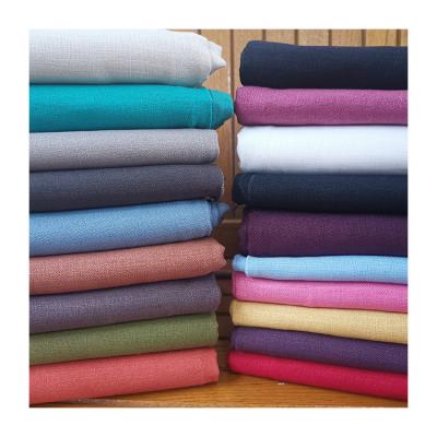 China China 100% QUICK DRY linen supplier soft eco-friendly canvas fabric for clothing wholesale pure french linen linen fabric for pants dress for sale