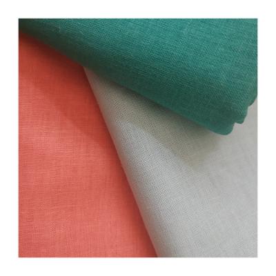 China Online wholesale cheap price eco-friendly linen viscose QUICK DRY blended fabric for dress clothing / white linen rayon fabric for shirt for sale