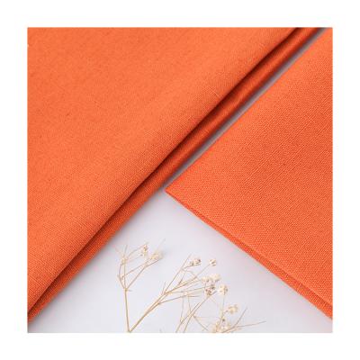 China Factory Price Moisture-absorbent Linen Bedding Fabric Dyed Linen Fabric For Sofa for sale