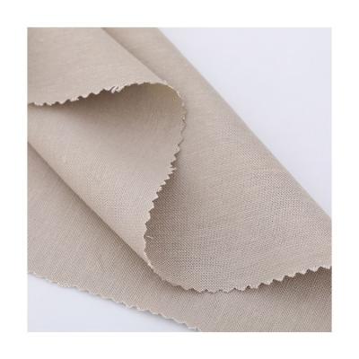 China Promotion Linen Fabric Exporter Pure Moisture-absorbent Linen Fabric For Curtains for sale