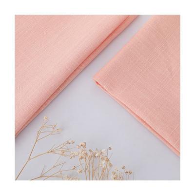 China Chinese Factory Price Moisture-absorbent Stripe Linen / Cotton Linen Fabric For Clothing for sale