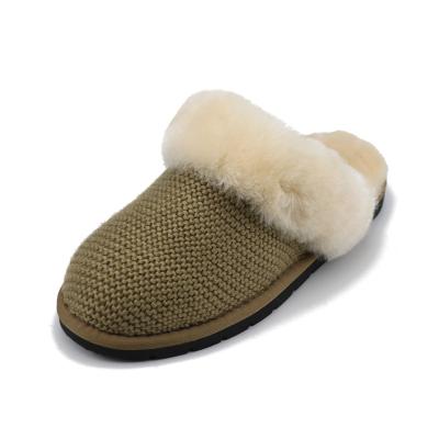 China 2021 Fashion Trend New Design CF-528 2021 New Design Slippers Indoor Outdoor Sandals Real Fur Slides Wholesale For Women for sale