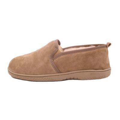 China Fashion Trend CF-159 Winter Factory Ankle Length Chestnut Color Snow Men Moccasin for sale