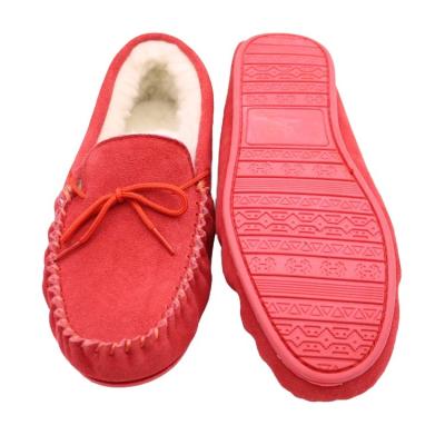 China CF-168 Winter Factory Ankle Length Red Color Unique Brand Brand Snow Laceless Winter Shoes Boots, Women Moccasins for sale