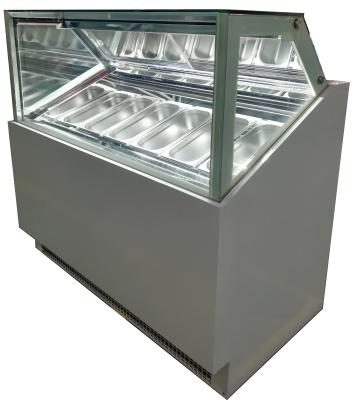 China Single-temperature Standing Single Row Ice Cream Display Freezer Te koop