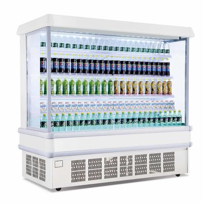 China Open Type Supermarket Beverage Single-Temperature Fridge for sale